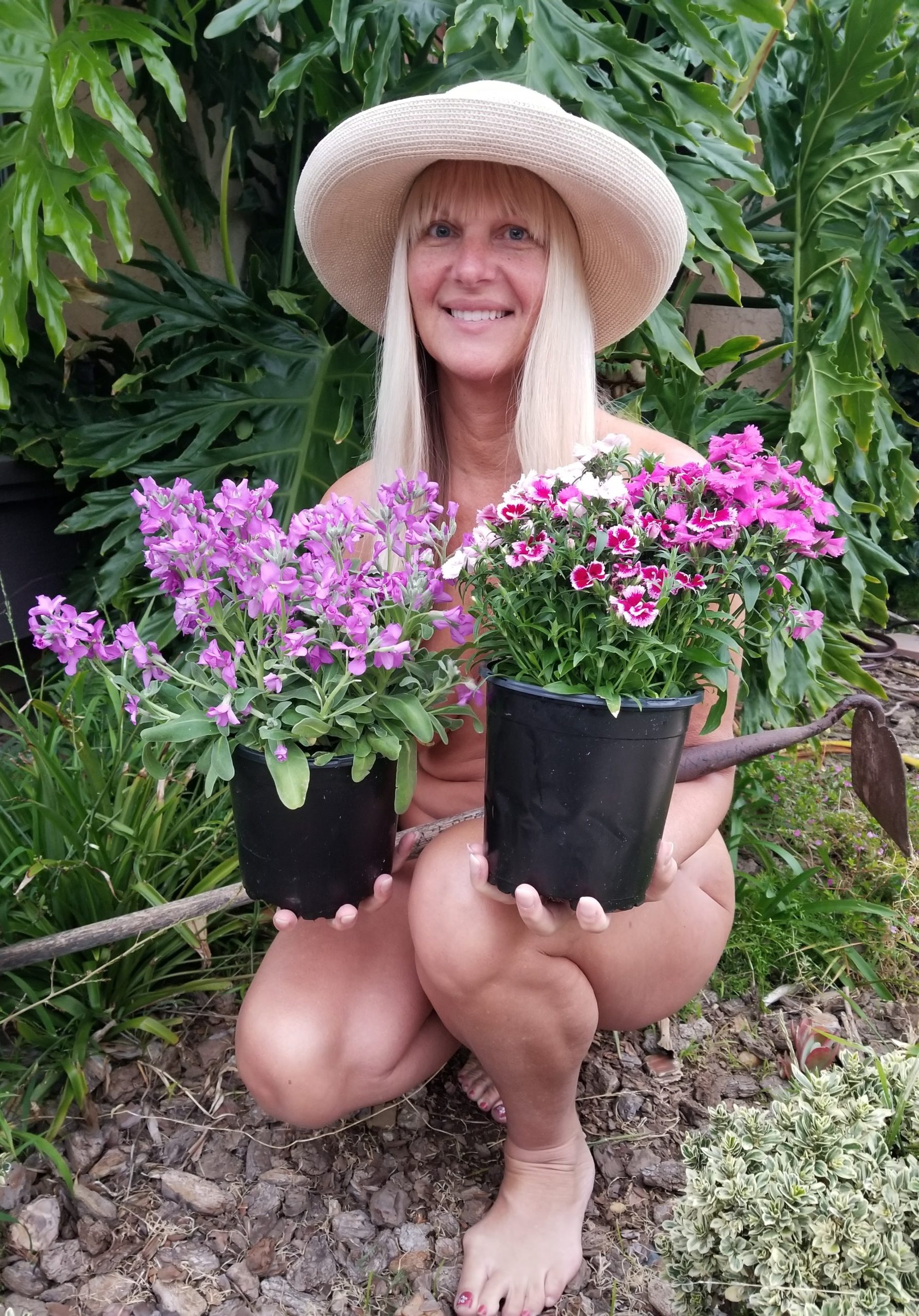 World Naked Gardening Day