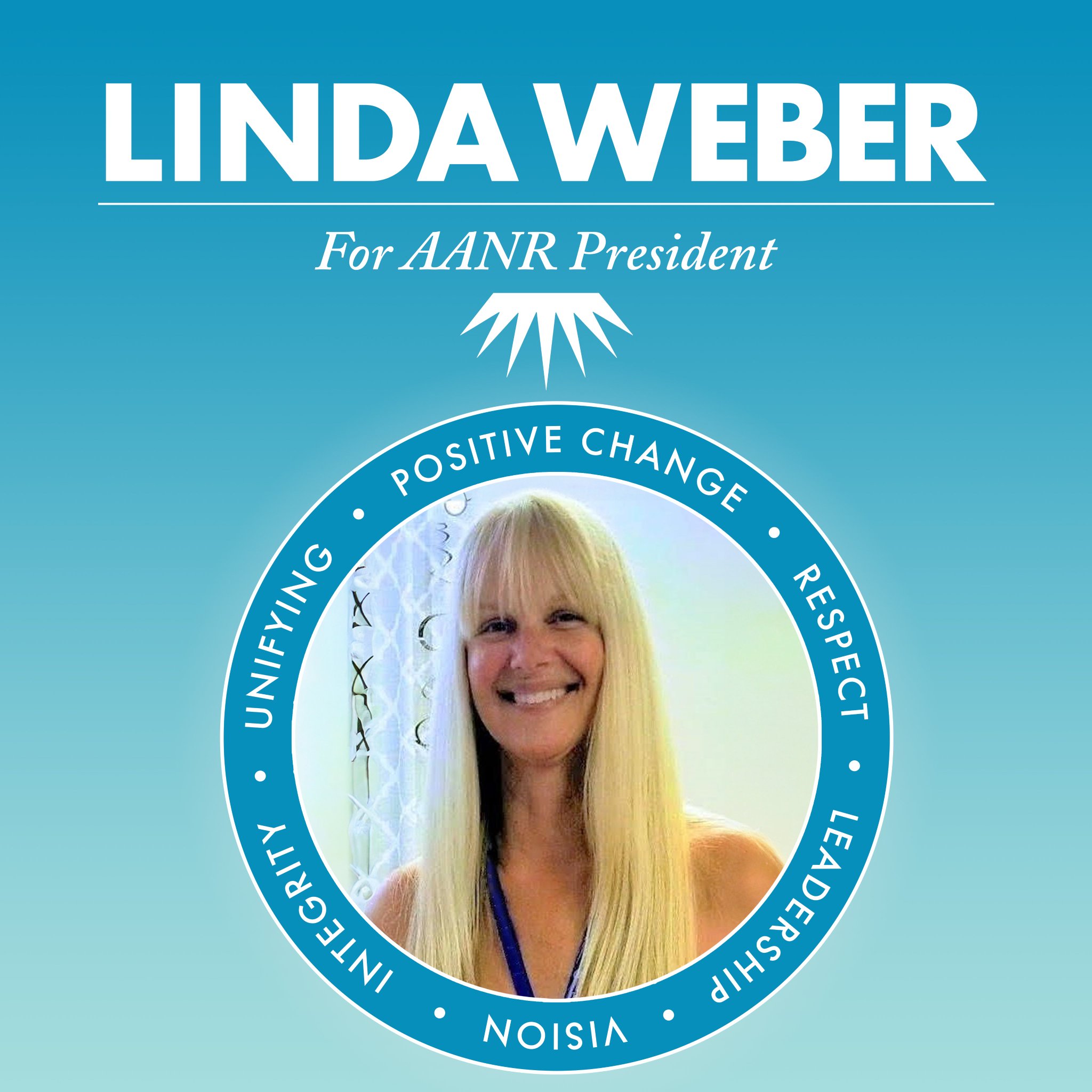Linda Weber for AANR President
