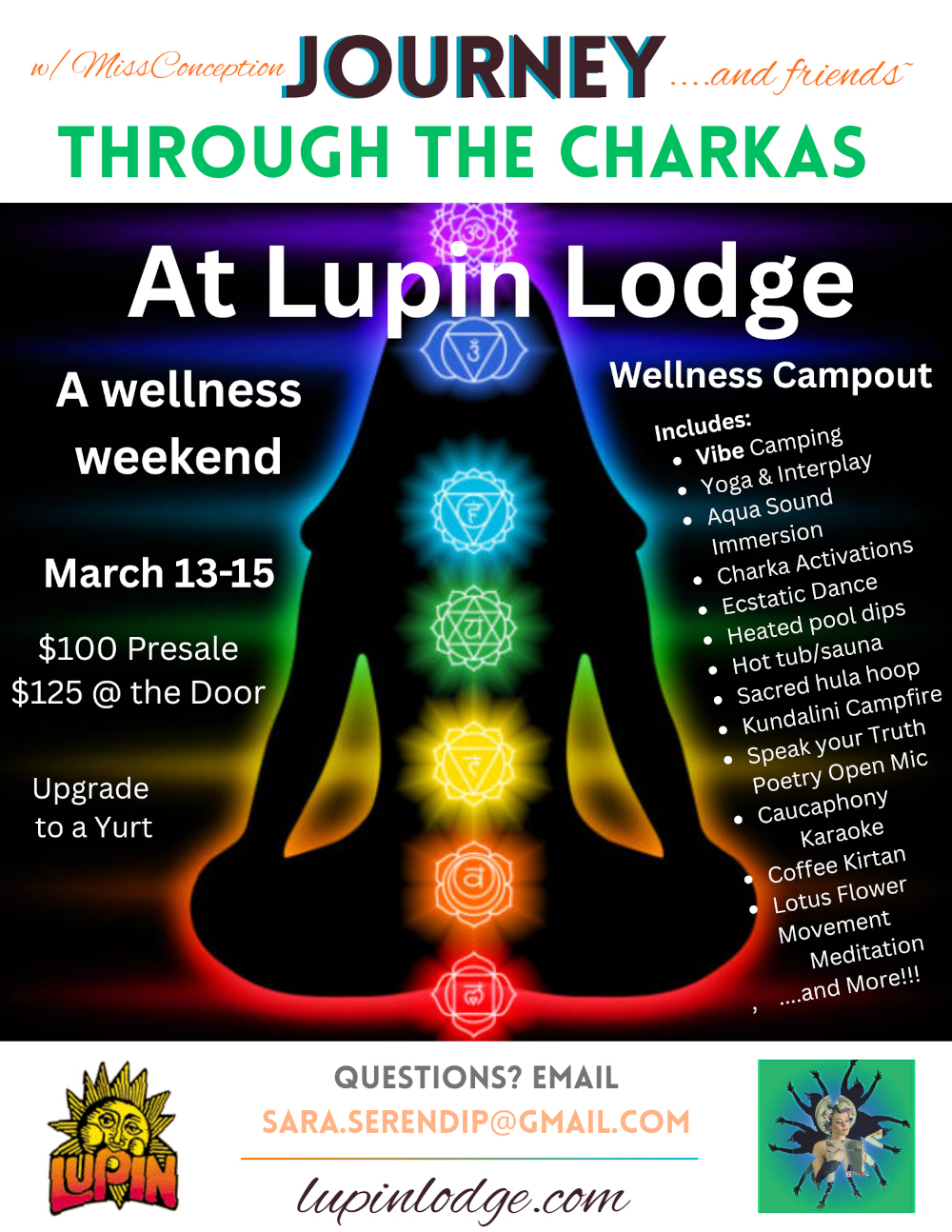 Lupin Lodge Wellness Weekend March 2025