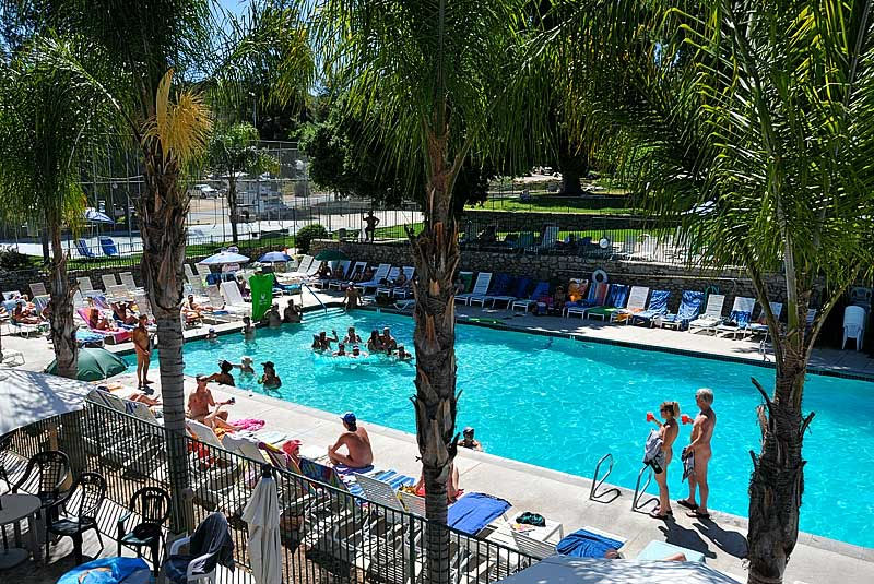 Glen Eden Nudist Resort Pool