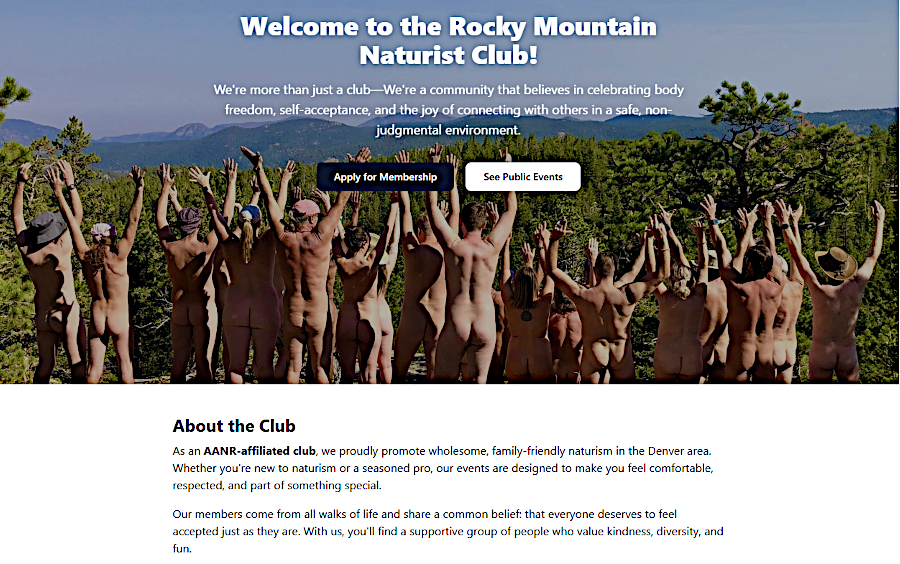 Rocky Mountain Naturists Club