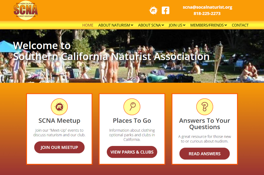 SCNA SoCal Naturist Club